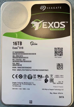 Ổ cứng cơ học - ST16000NM000J - 16TB - 256MB - 7200 vòng/phút - 3.5 inch - 3.5 inch - giao thức SATA - giao thức SATA - ổ đĩa chuẩn (2TW103-004)