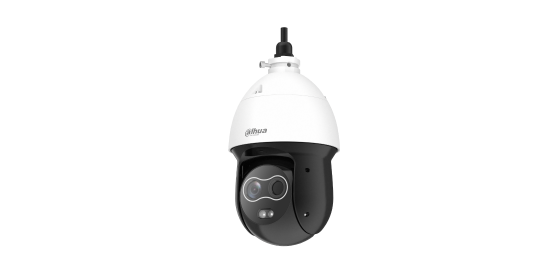 Máy ảnh nhiệt đo nhiệt độ Đại Hoa, ống kính đôi 4 inch, bóng DH-TPC-SD2241-TB7F8-DW-S2